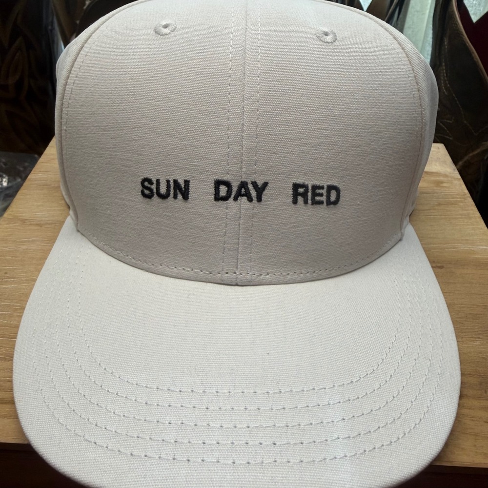 Sun Day Red Tiger Woods Golf Hat White Cotton Snapback Cap Mens Baseball Hat